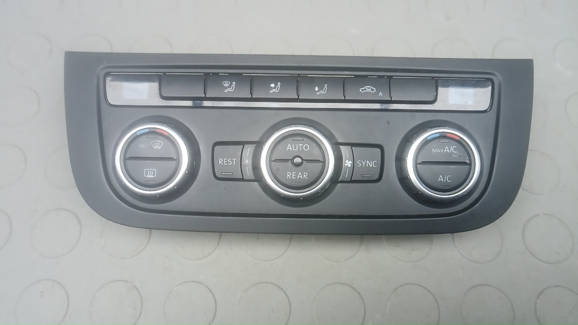 Блок управления печки и климат-контроля Volkswagen Sharan 3