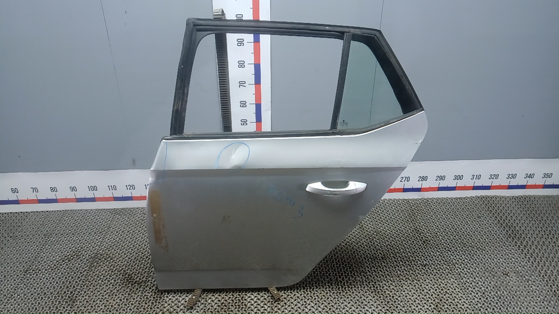 Дверь задняя левая Skoda Fabia 3