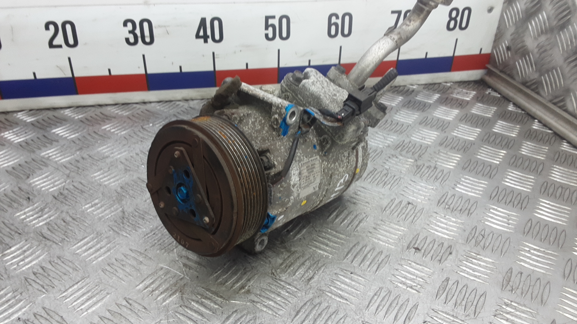 Компрессор кондиционера дизельный Nissan Qashqai J10