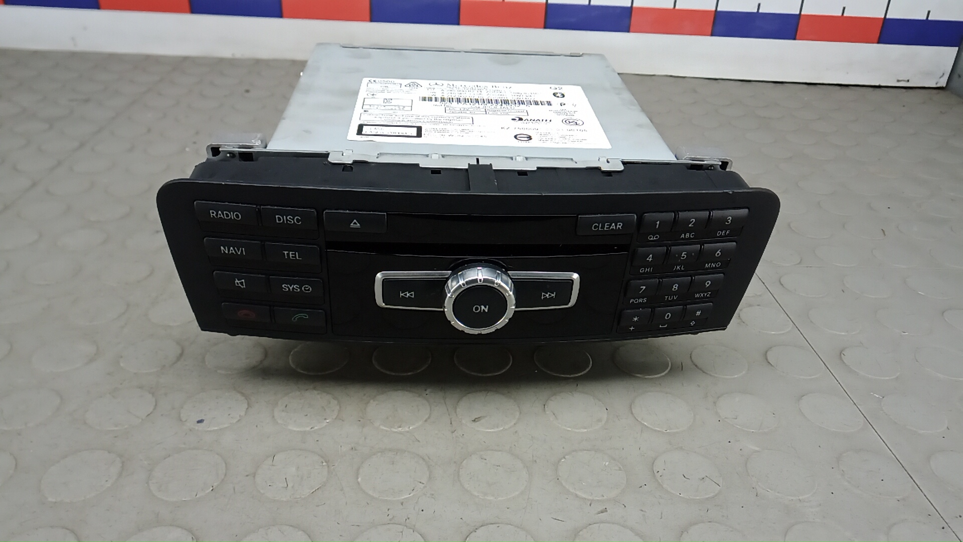 Магнитола Mercedes-Benz A-Class W176