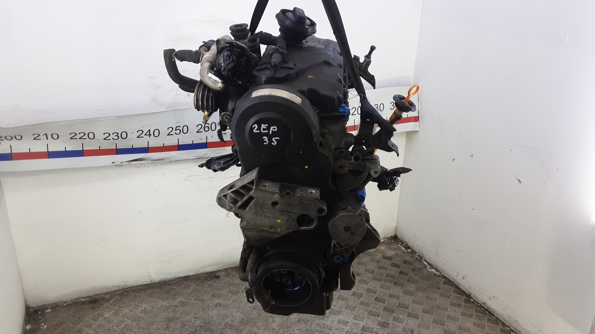 Двигатель дизельный Volkswagen Touran (1T1, 1T2)