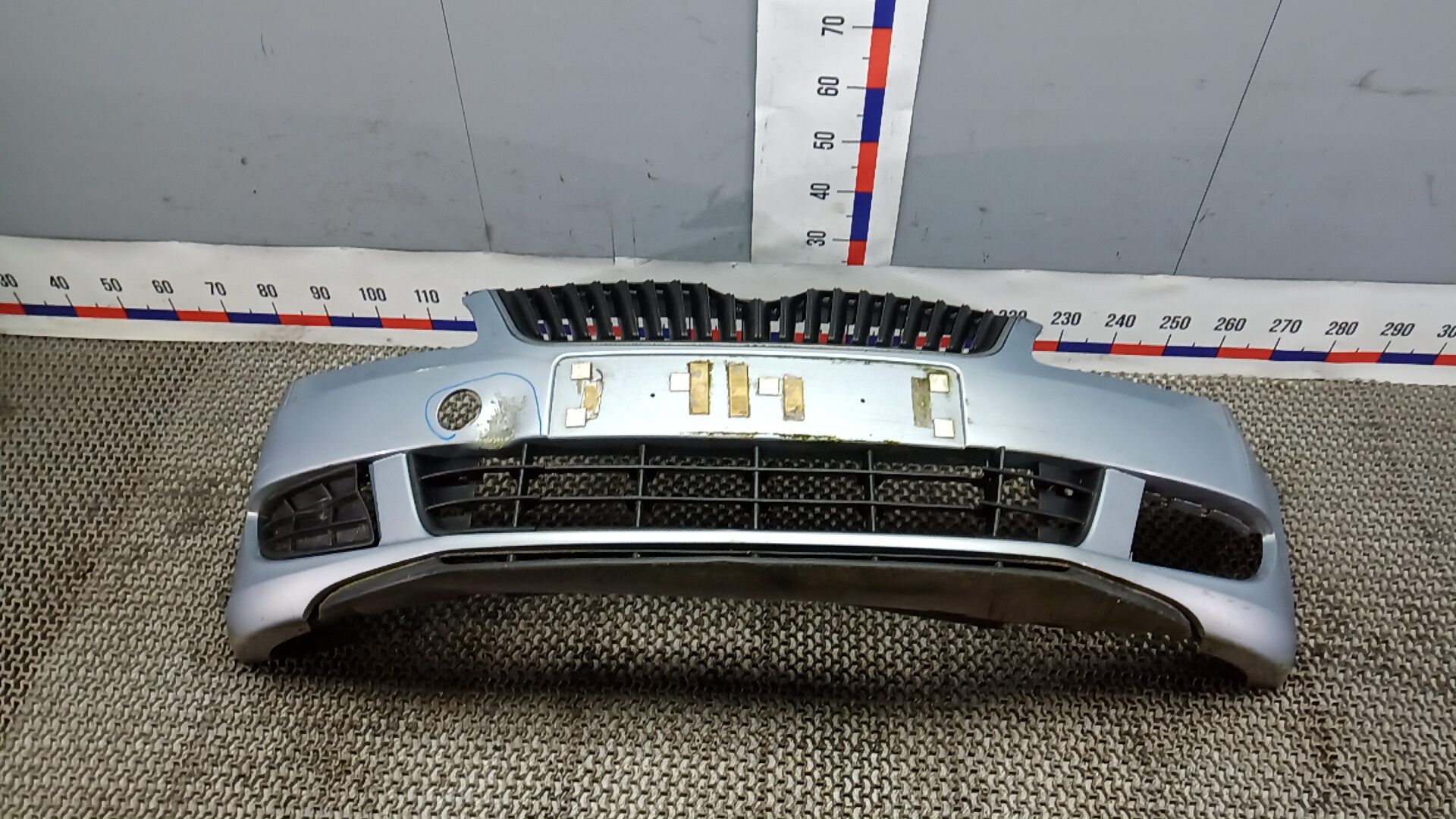 Бампер передний Skoda Fabia 2