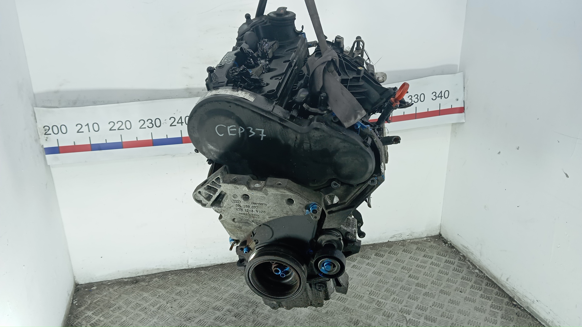 Двигатель дизельный Skoda Superb 2
