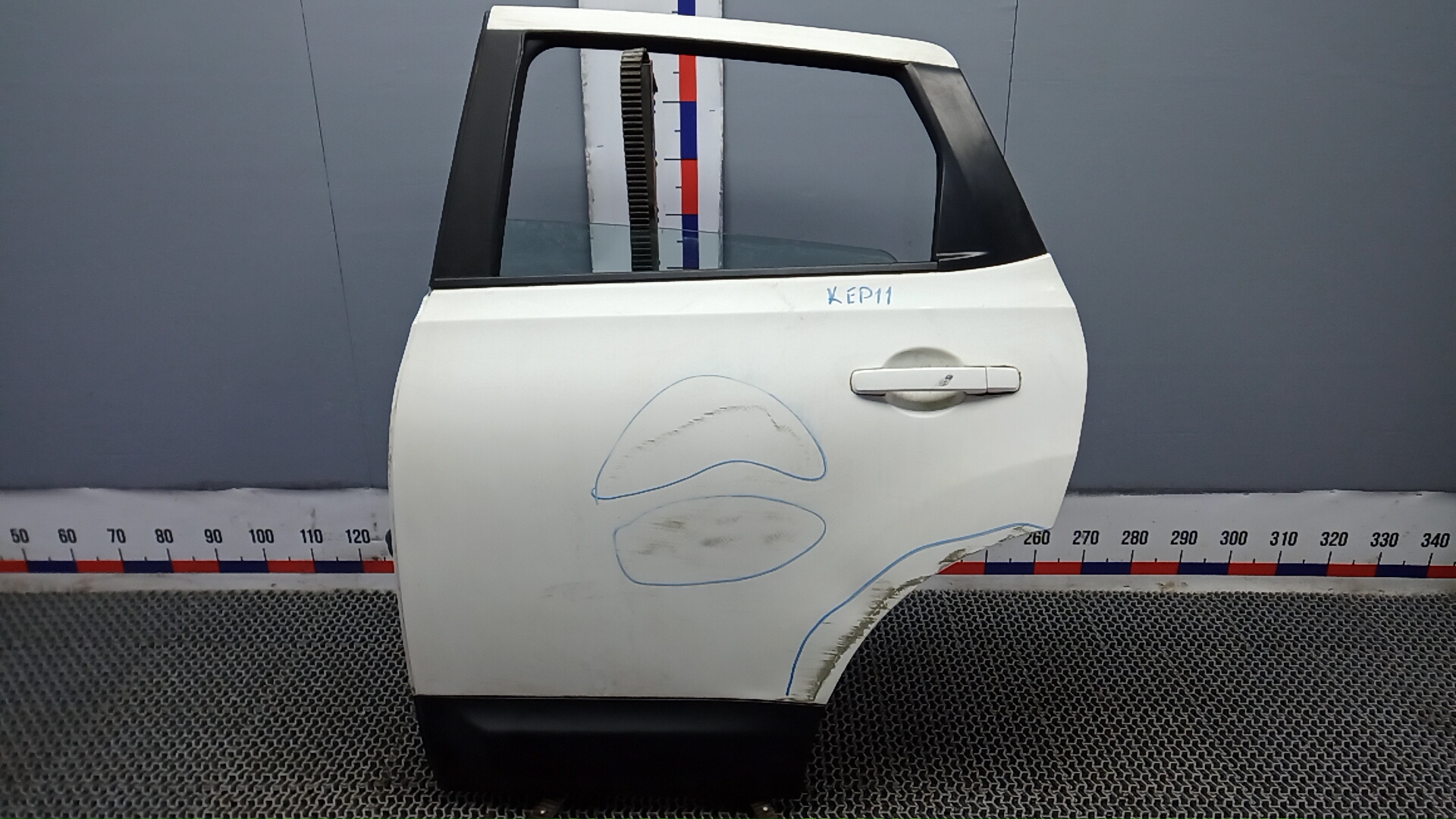 Дверь задняя левая Nissan Qashqai J10