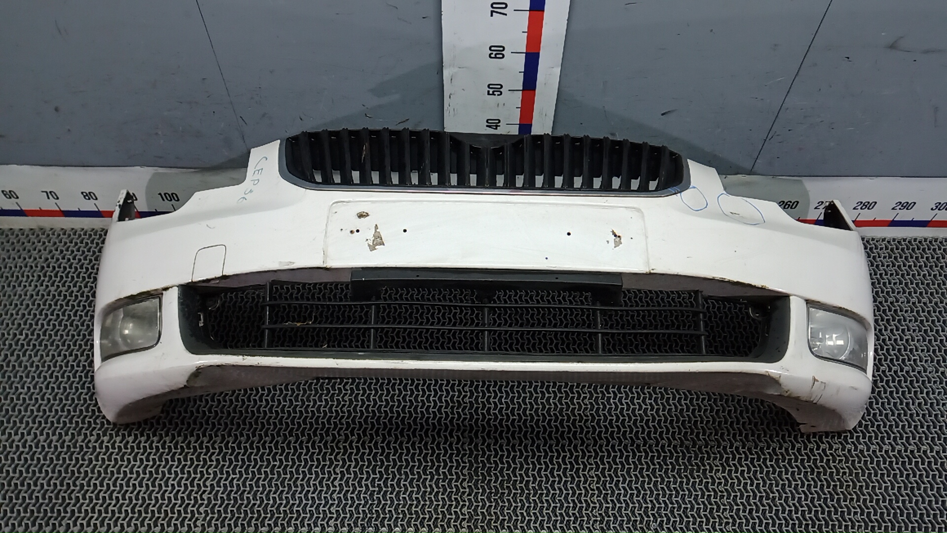 Бампер передний Skoda Superb 2