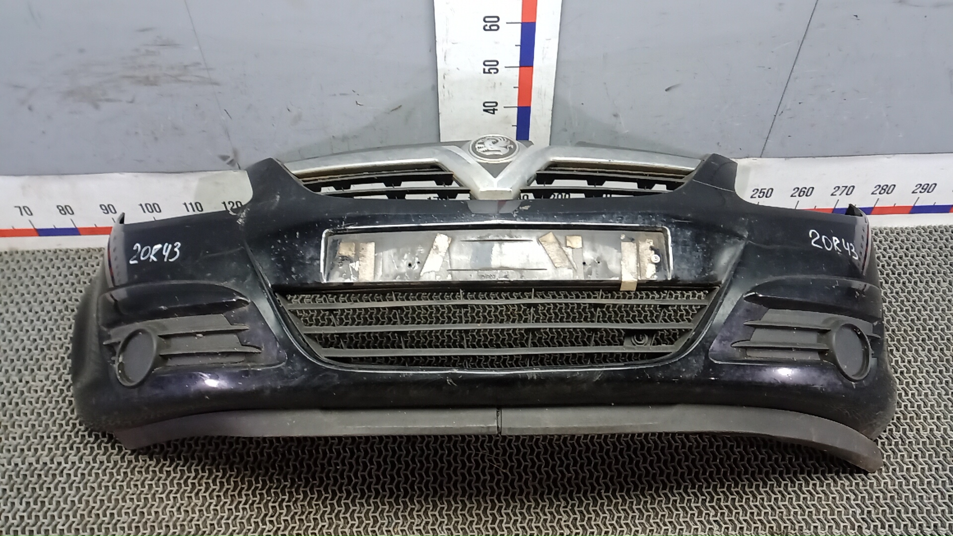 Бампер передний Opel Corsa D