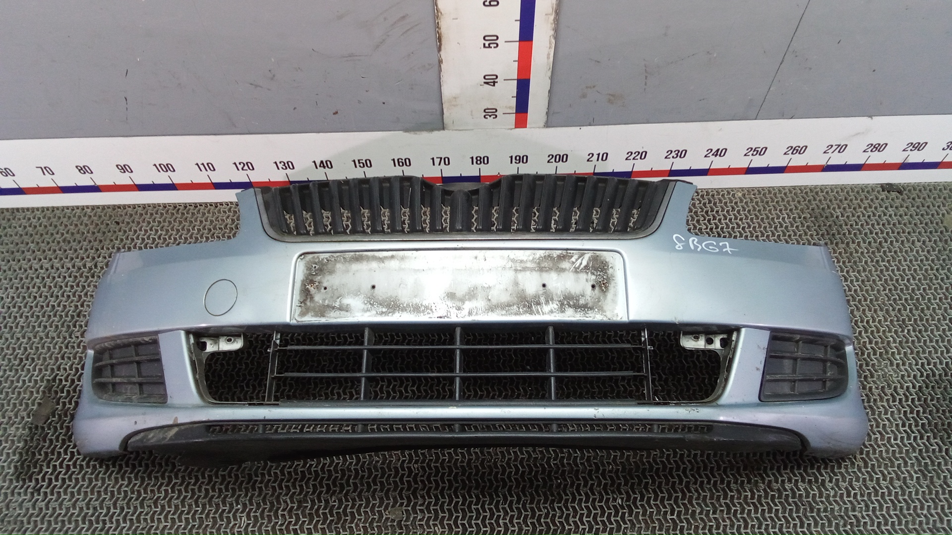 Бампер передний Skoda Fabia 2