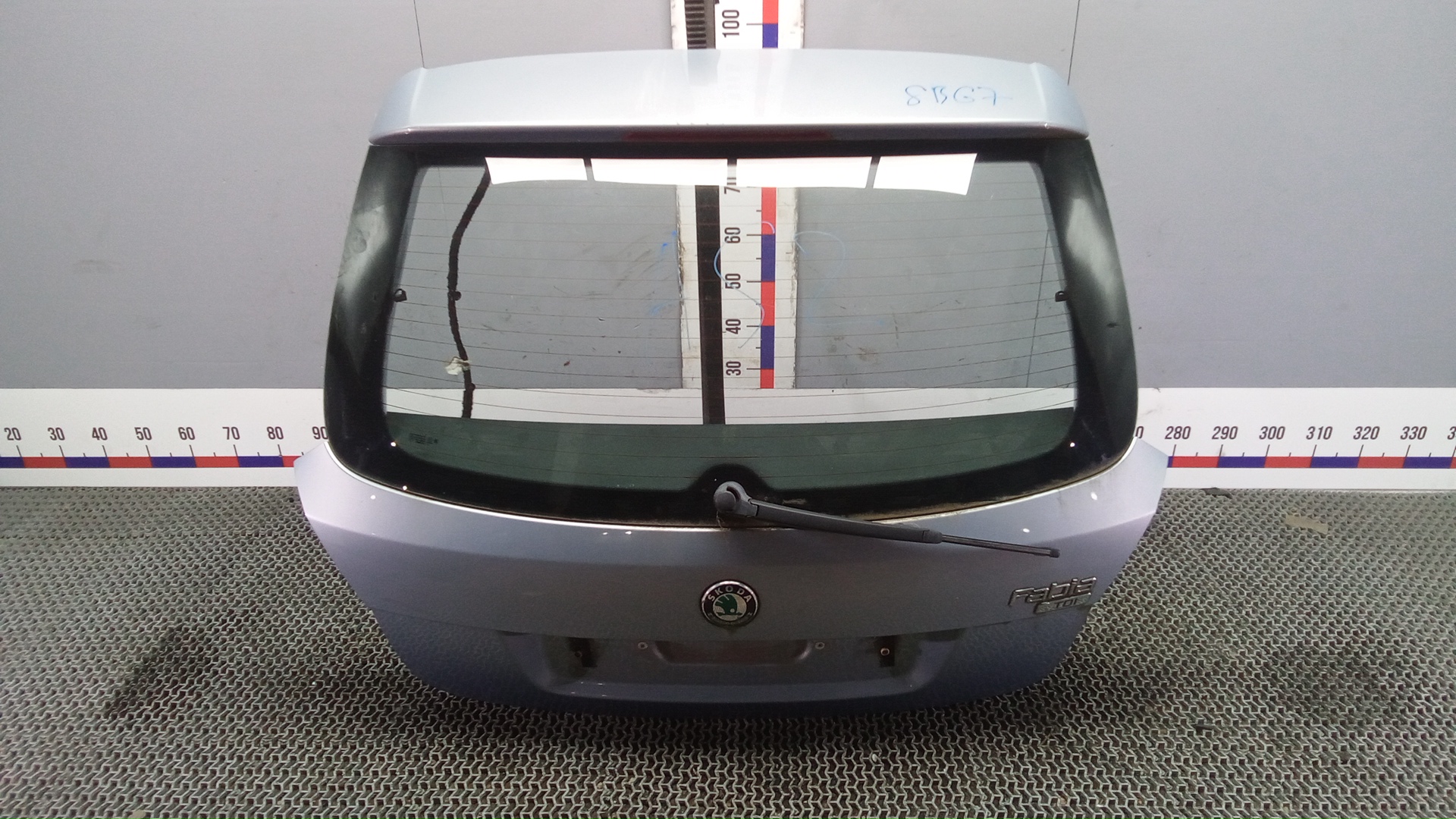 Дверь 3-5 Skoda Fabia 2