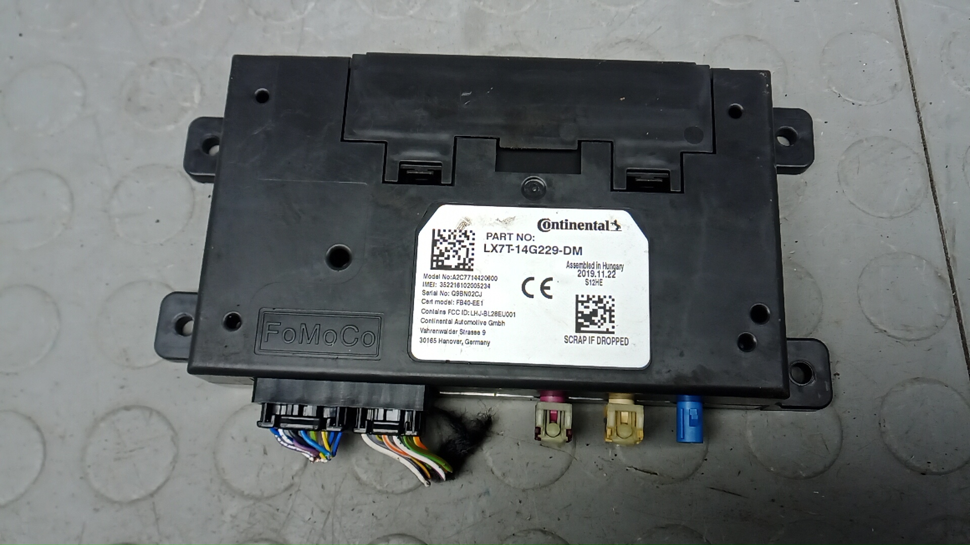 Блок управления Bluetooth Ford Focus 4