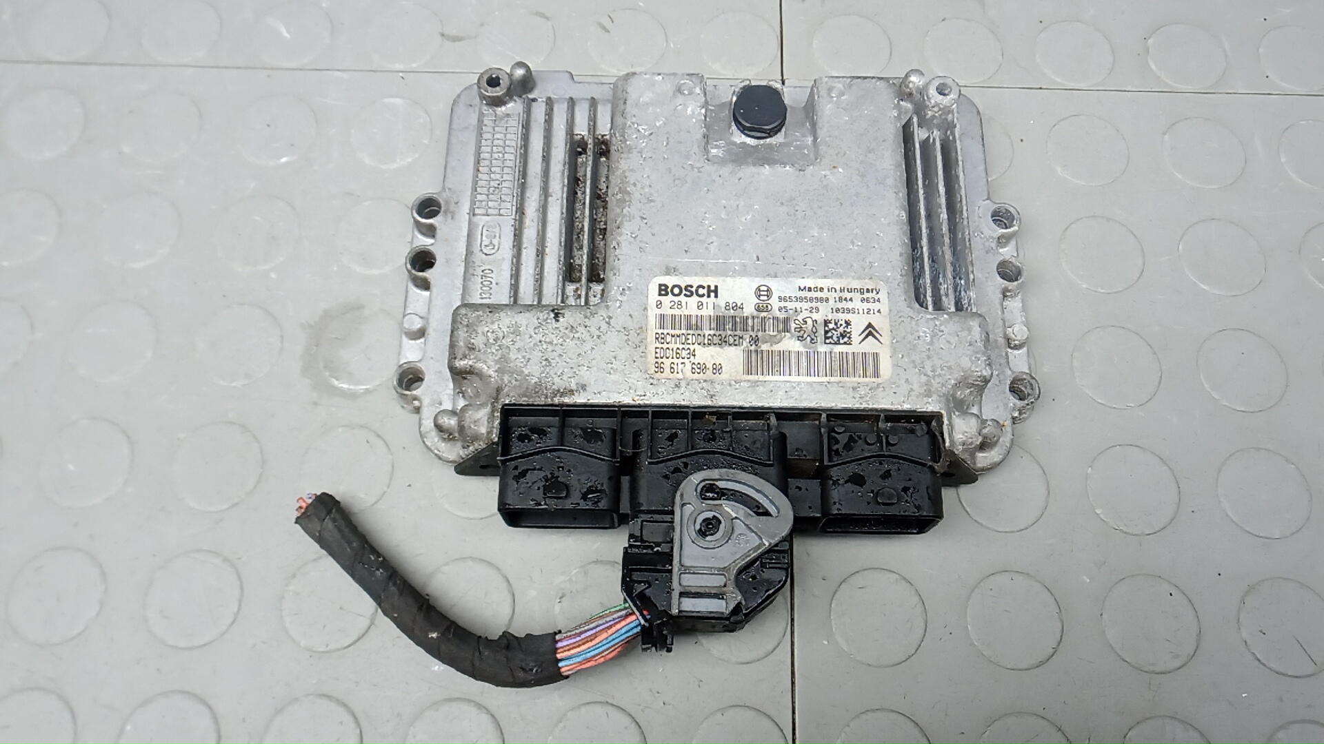 Блок управления двс Citroen C5 2