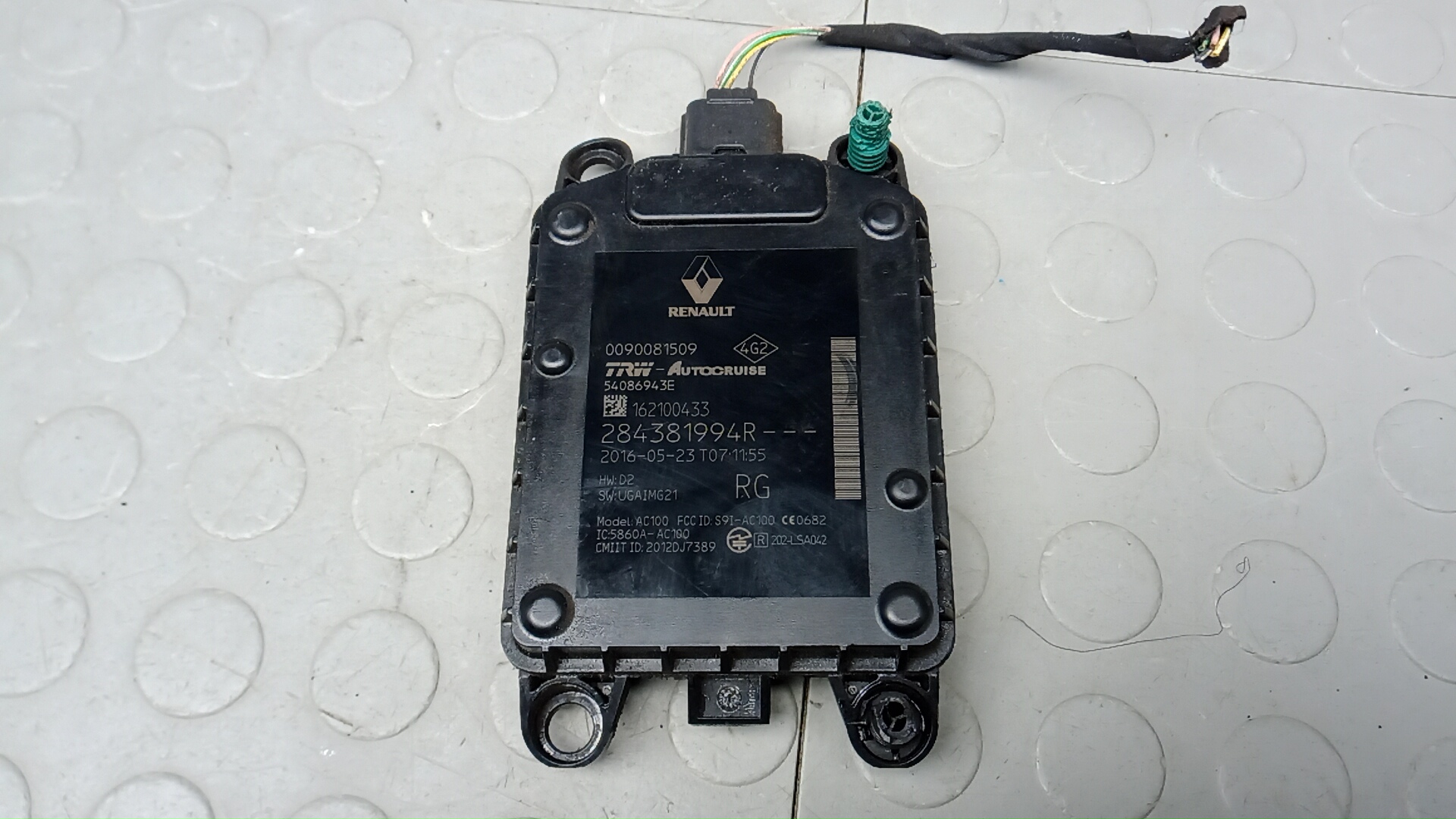 Дистроник Renault Megane 4