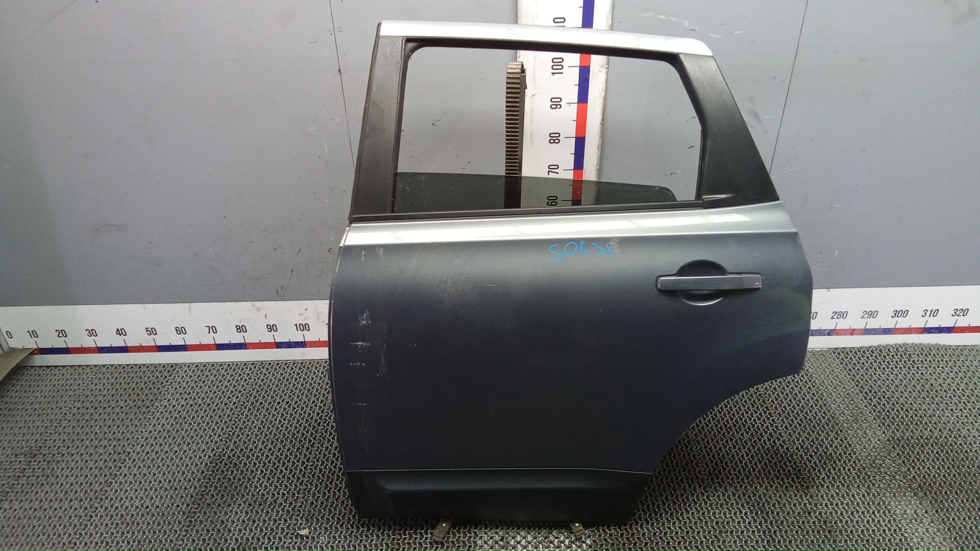 Дверь задняя левая Nissan Qashqai J10 +2