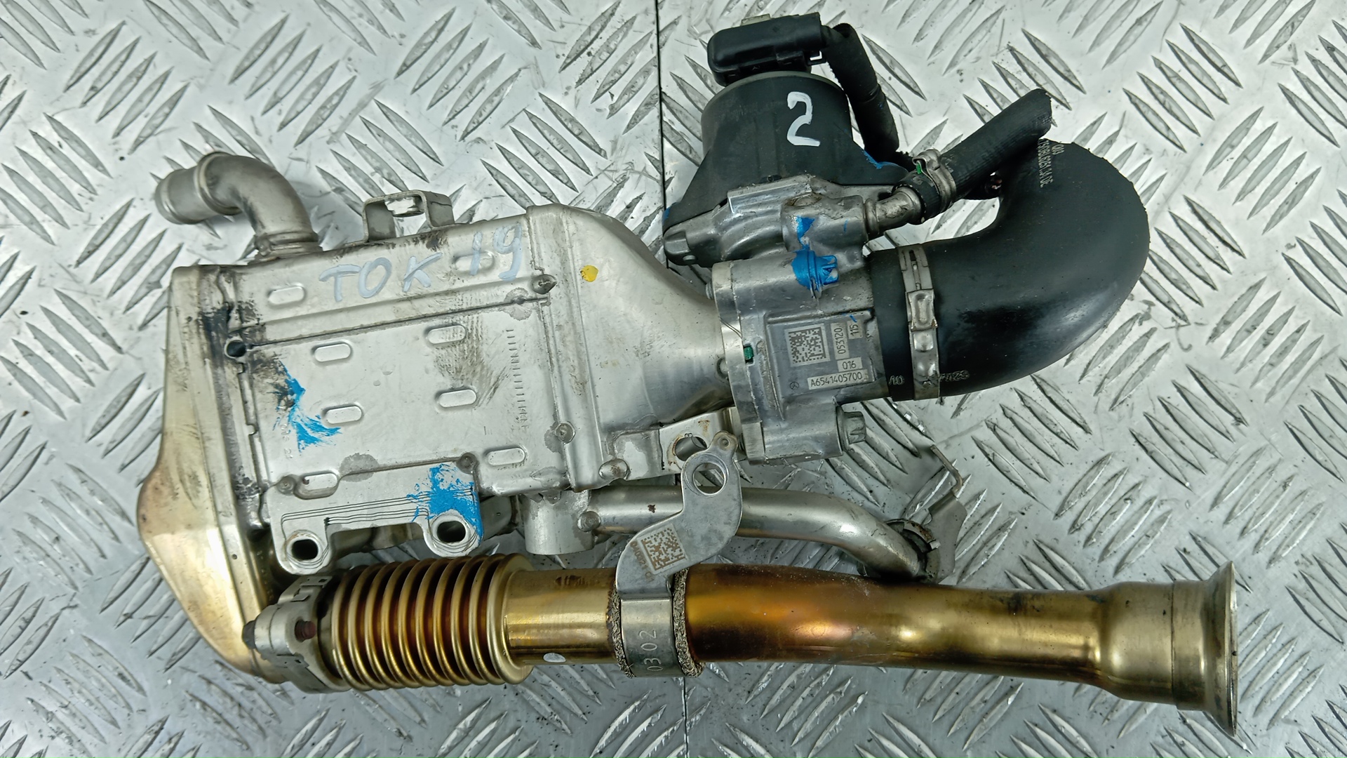 Клапан EGR дизельный Mercedes-Benz Sprinter W907