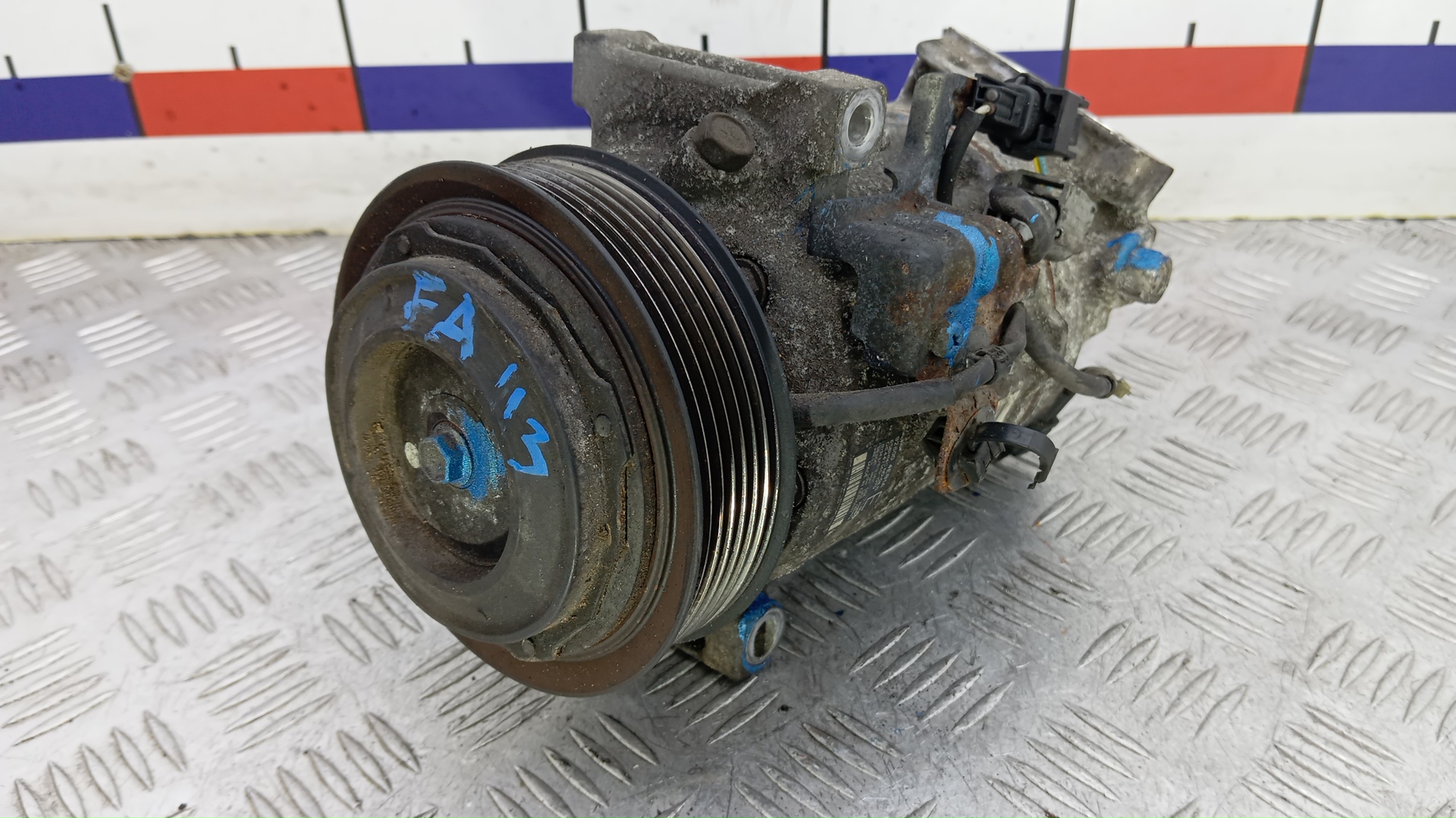Компрессор кондиционера дизельный Nissan Qashqai J11