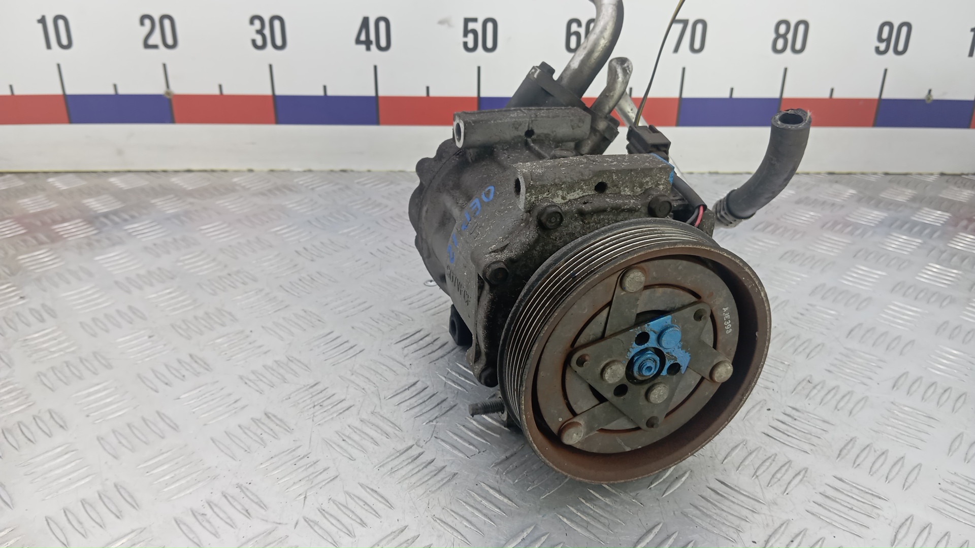 Компрессор кондиционера дизельный Nissan Qashqai J10