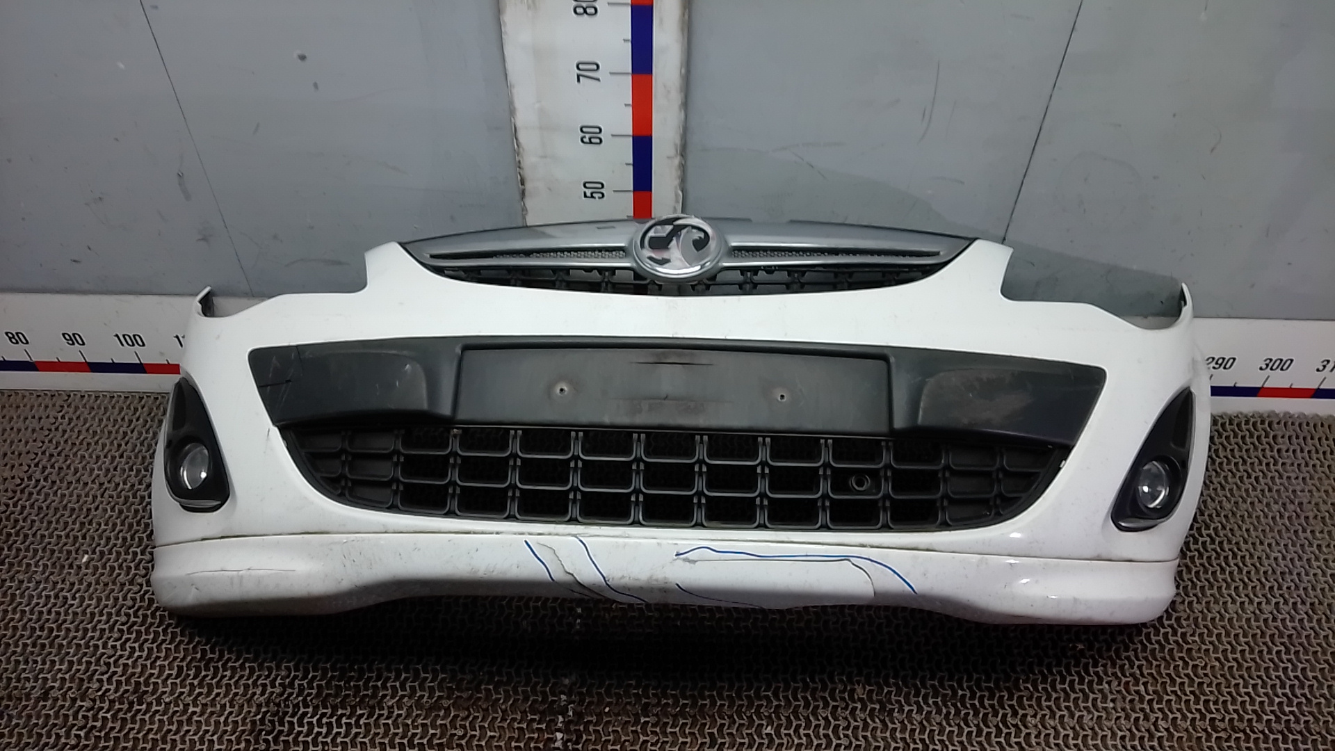Бампер передний Opel Corsa D