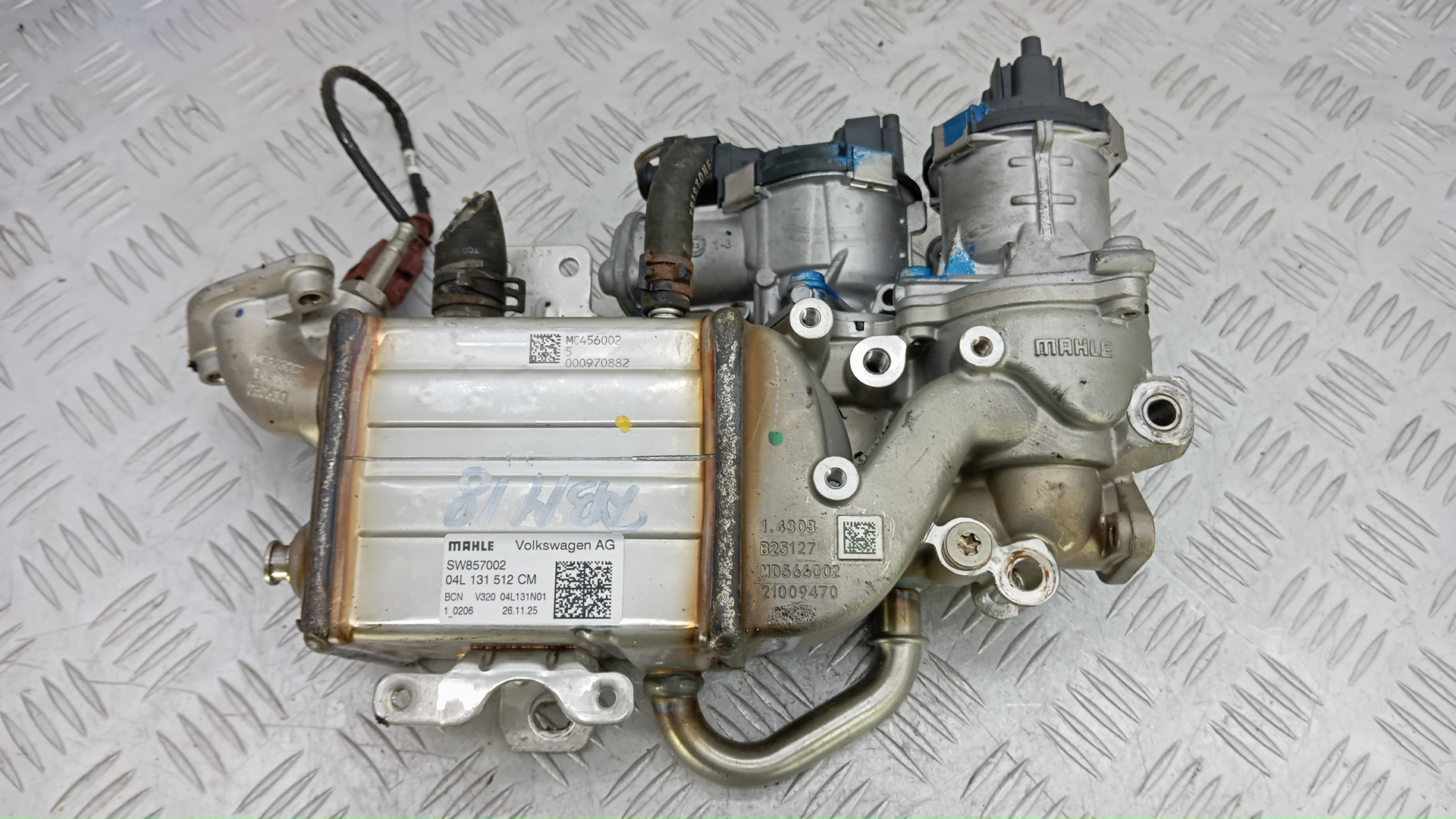 Клапан EGR дизельный MAN TGE