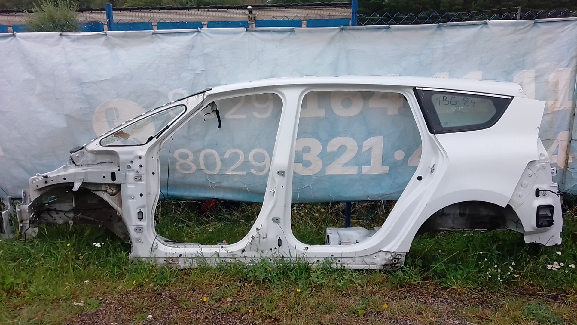 Крыло заднее левое Renault Scenic 4