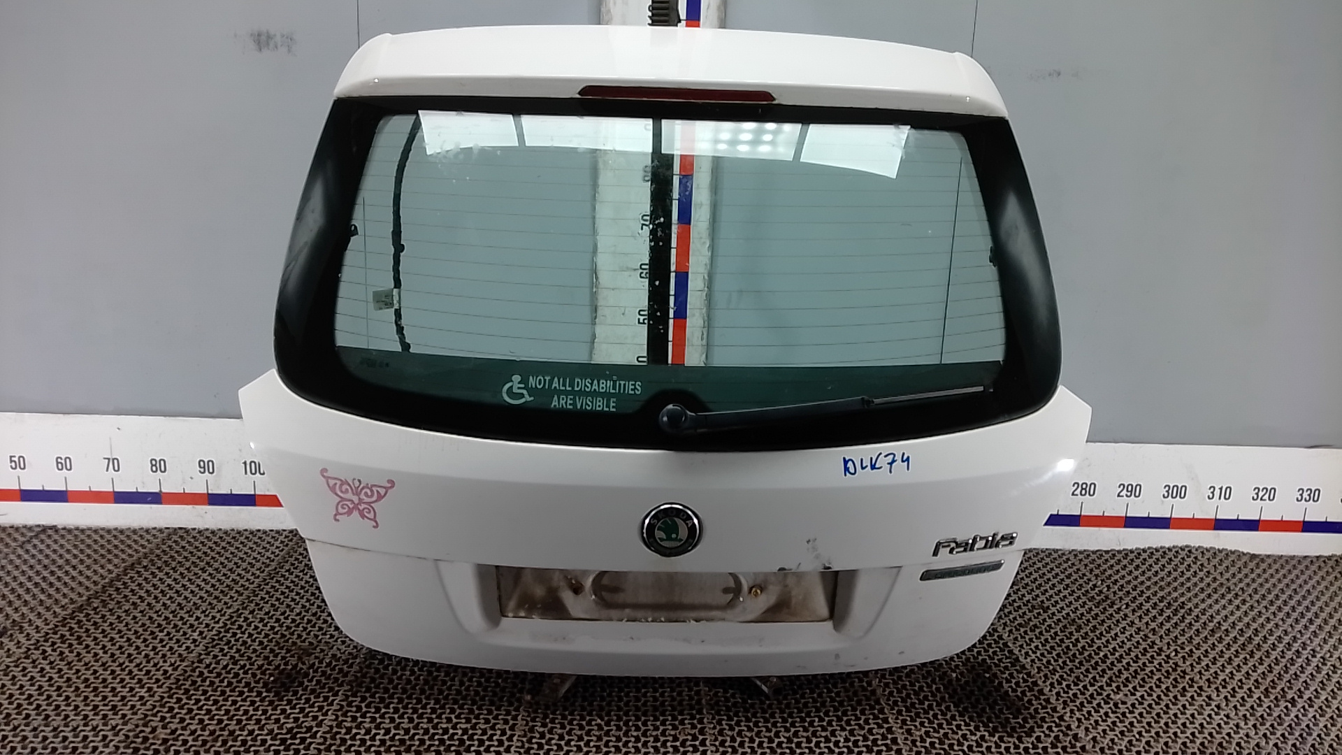 Дверь 3-5 Skoda Fabia 2
